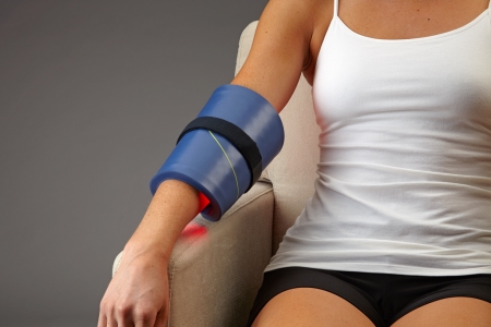 Celluma light therapy elbow application